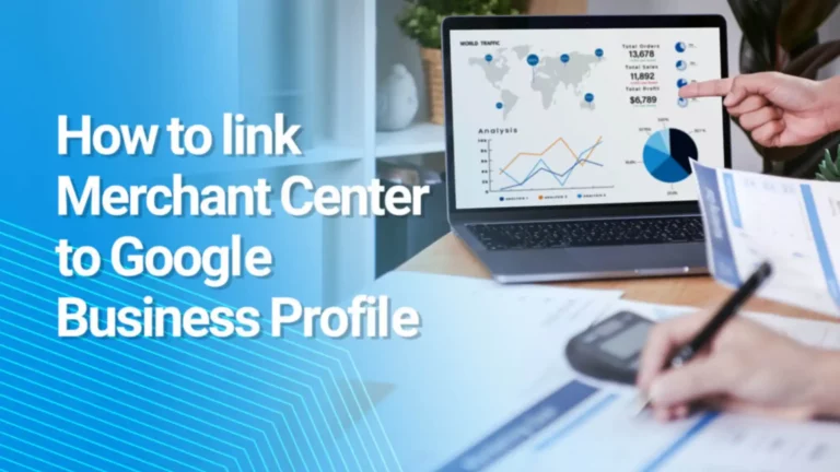 how to link merchant center to google business profile