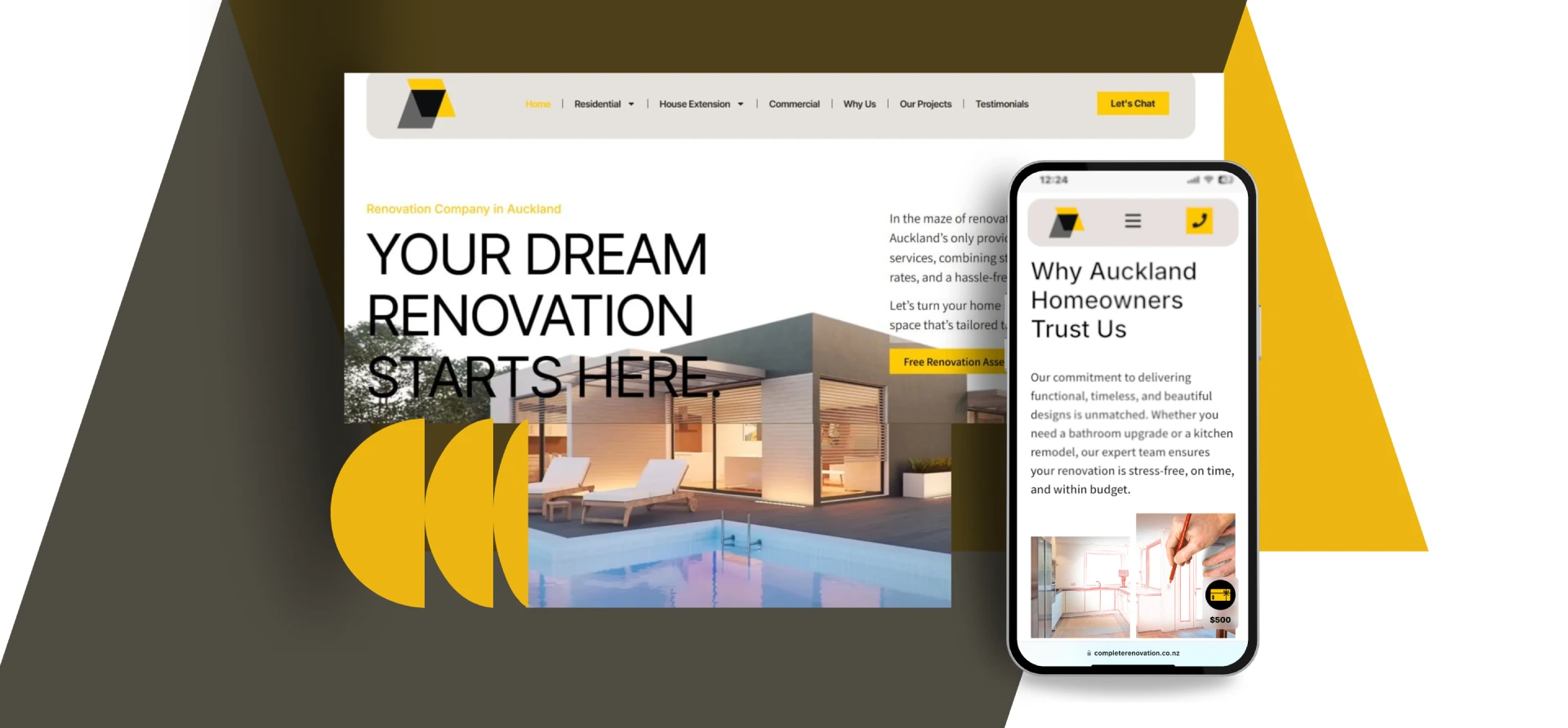 complete renovation
